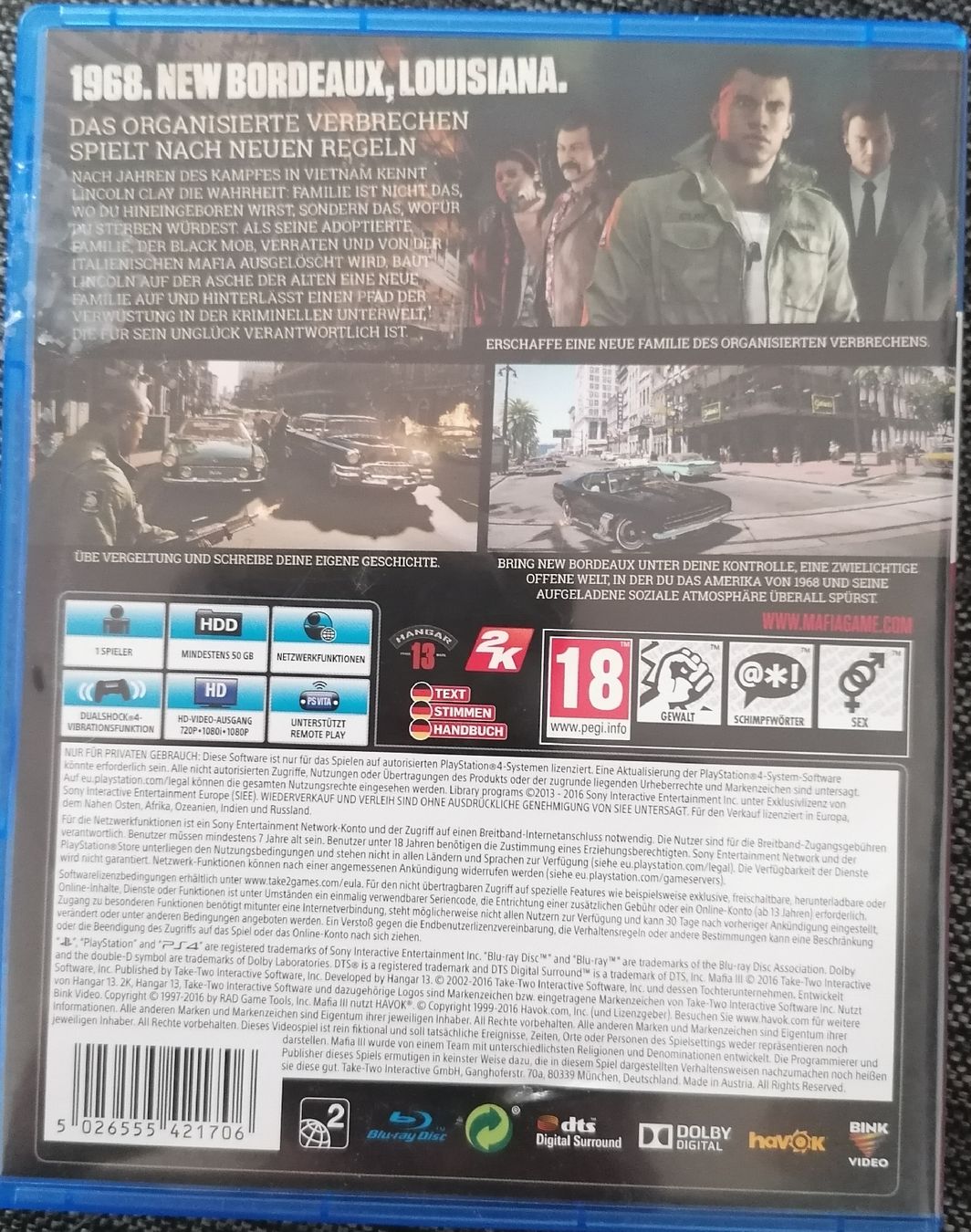 Sony Giochi: PS4 SPIEL MAFIA III – Usato da Pratteln venduto da ThereseZ 1
