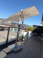 Sonnenschirm Glatz Pendalex P+ 285x230 mit Granitsockel