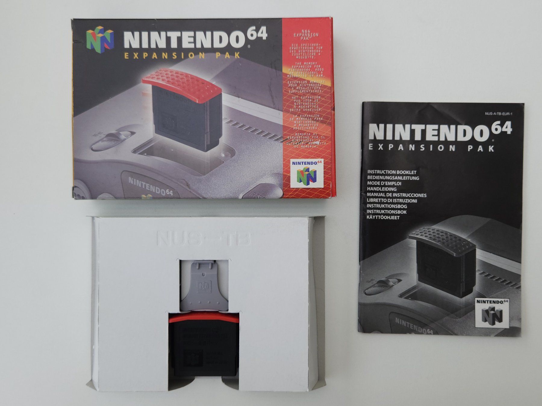 Nintendo Spiele: Expansion Pak mit Originalverpackung - N64 – Gebraucht aus Autigny von zel_gvl5