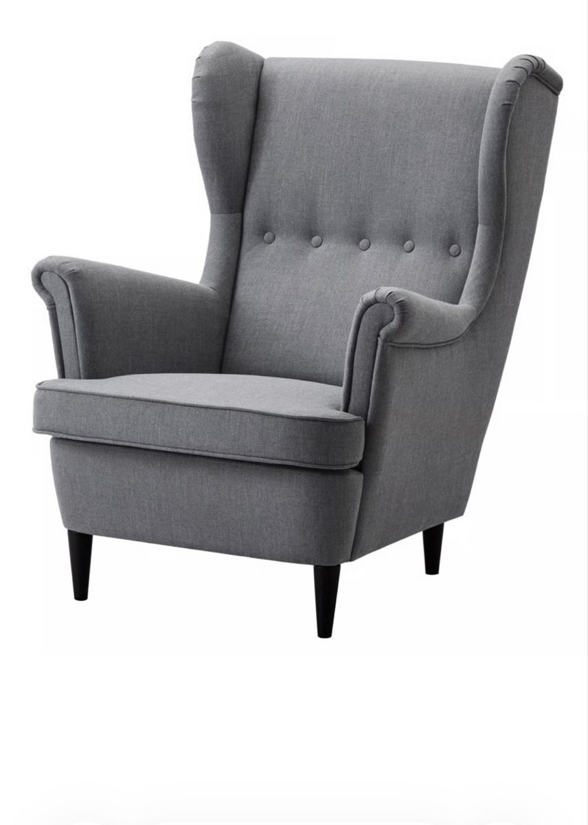 Ikea Poltrone: 2stk. Ohrensessel Ikea STRANDMON, dunkelgrau – Usato da Altstätten SG venduto da nad_2v2n