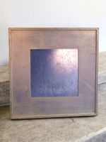 Spiegel mit Silber Holz Rahmen