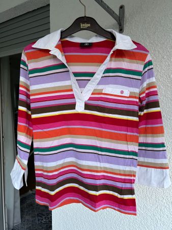 Damen Polo gestreift Grösse M guter Zustand