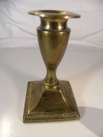 Kleiner schöner Kerzenständer Messing