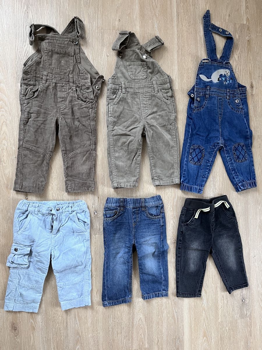 Lotti & Set di vestiti: 6 Hosen Gr. 74/80 – Usato da Sulz AG venduto da Zissi31324
