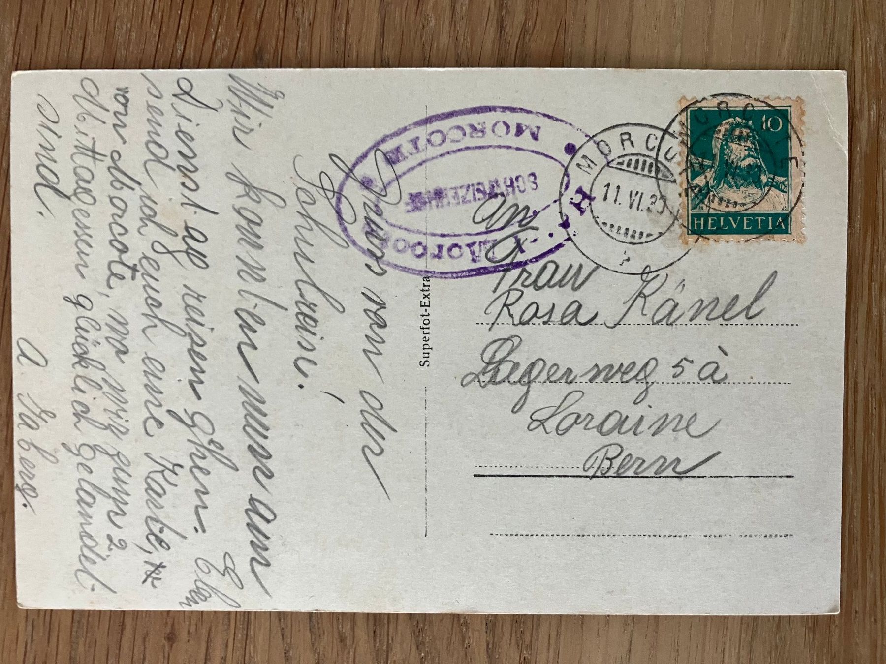 Cartes postales: Ansichtskarte Morcote 1930 – D'occasion à Bolligen par Isebo 1