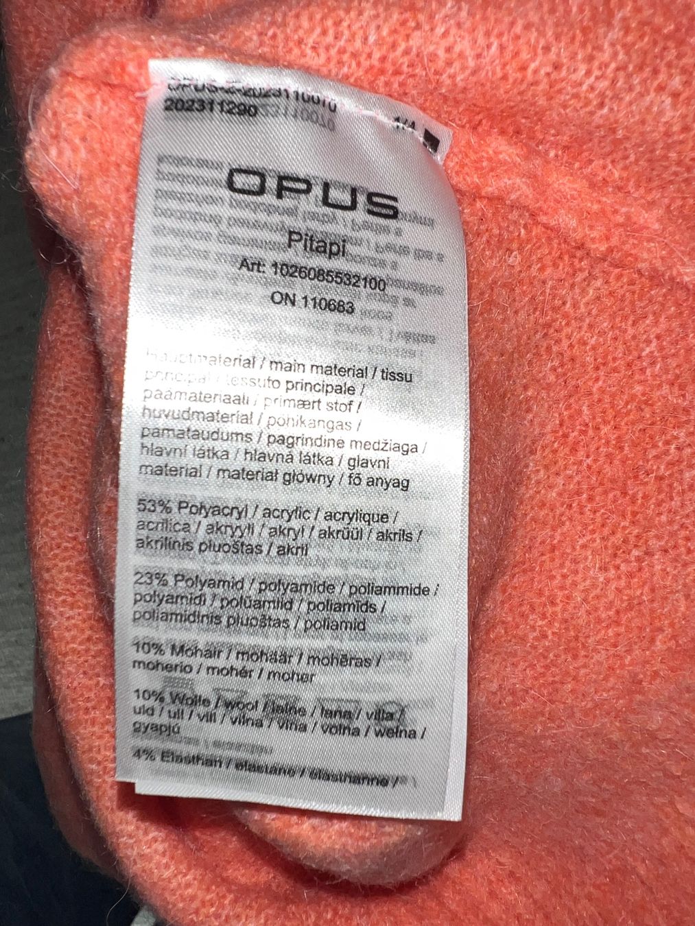Opus Maglioni & Felpe: Pullover OPUS M neu – Nuovo (secondo la descrizione) da Dornach venduto da samuti 2