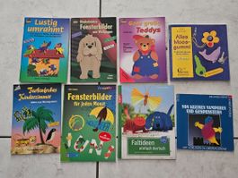 8 Bastelbücher " Kinder"