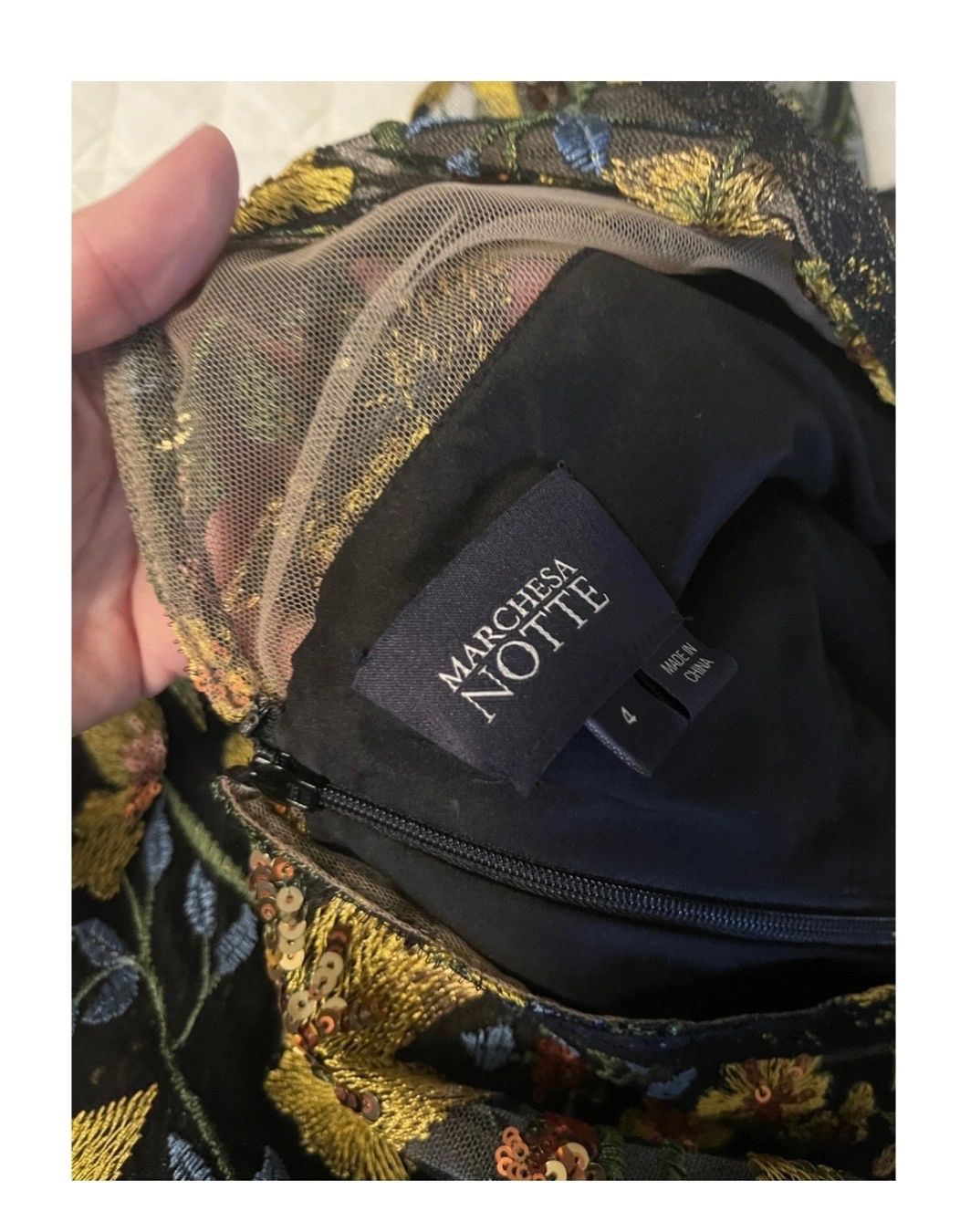 Vestiti: MARCHESA NOTTE Abendkleid (4US / S) – Nuovo (secondo la descrizione) da Horgen venduto da prelovedzh 2