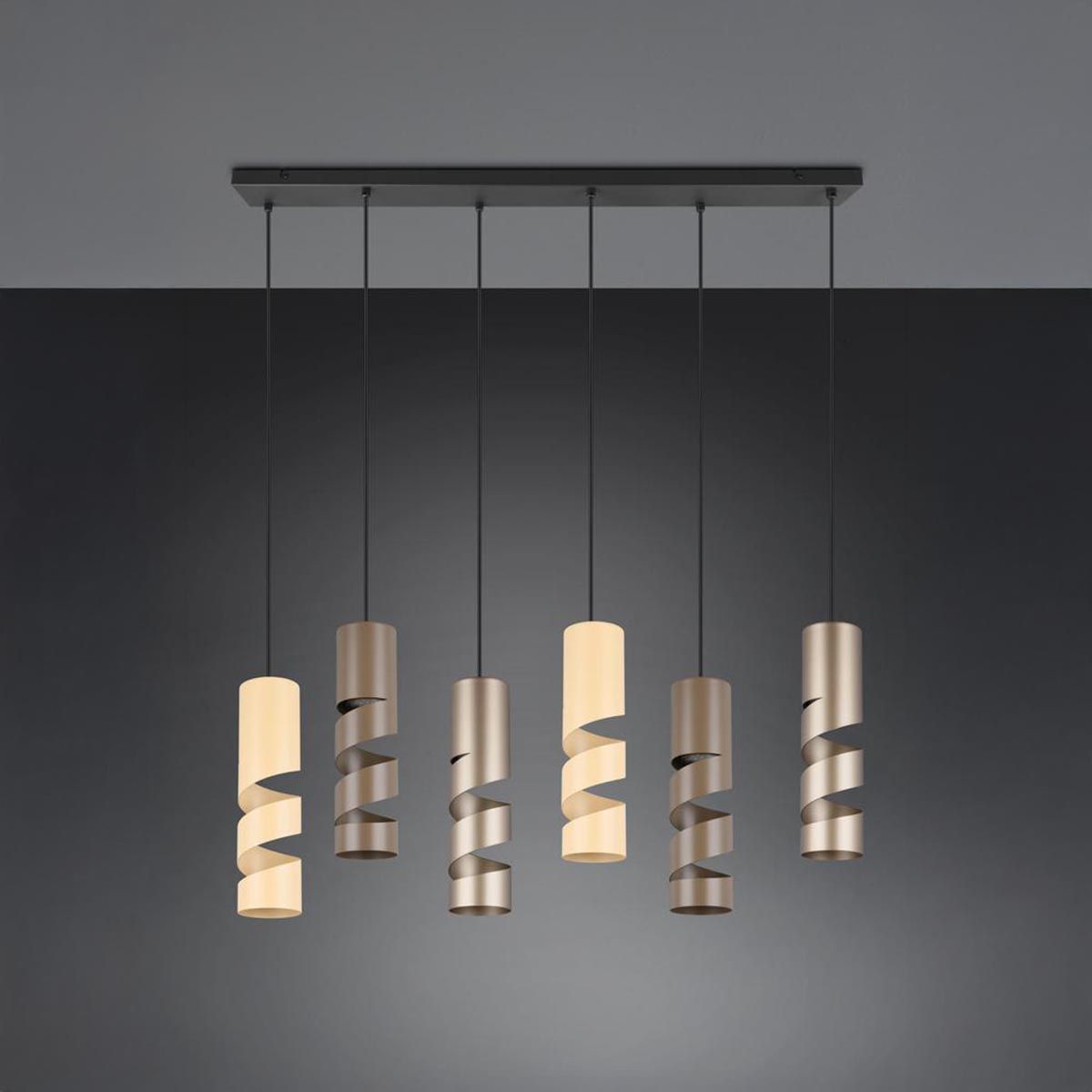Lampadari & plafoniere: Pendelleuchte, 6 Spots, 100 cm x 14 cm – Nuovo (secondo la descrizione) da Kreuzlingen venduto da Smart-Light 4