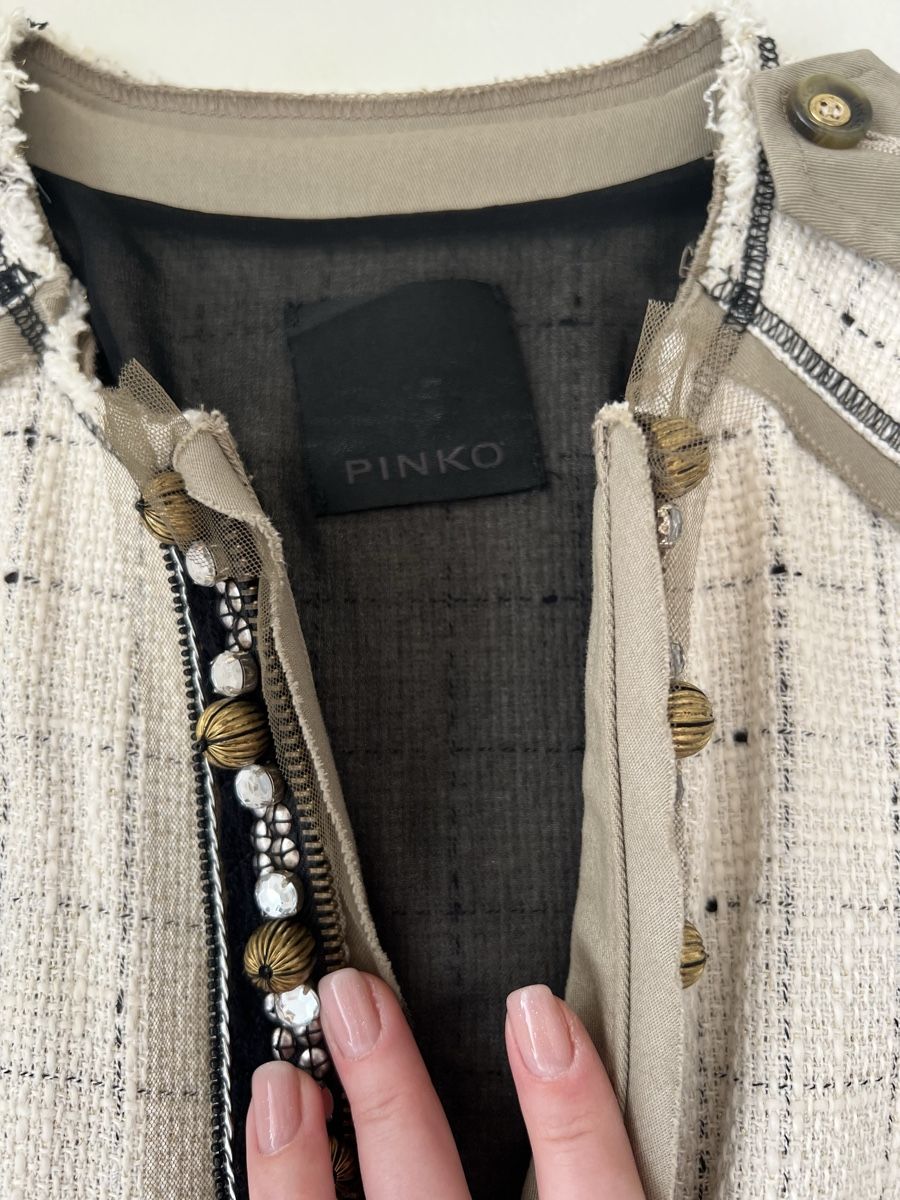 Pinko Jacken: Pinko Jacket Size IT 42, Tweed – Neu (gemäss Beschreibung) aus Pully von opa_k78q 1