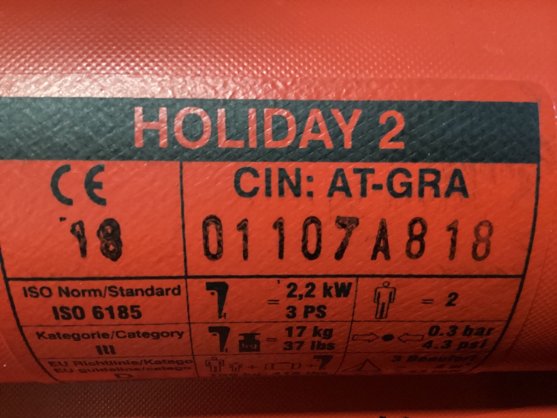 Boote: Grabner Schlauchkajak Holiday 2 – Gebraucht aus Wädenswil von Meinrada20 2