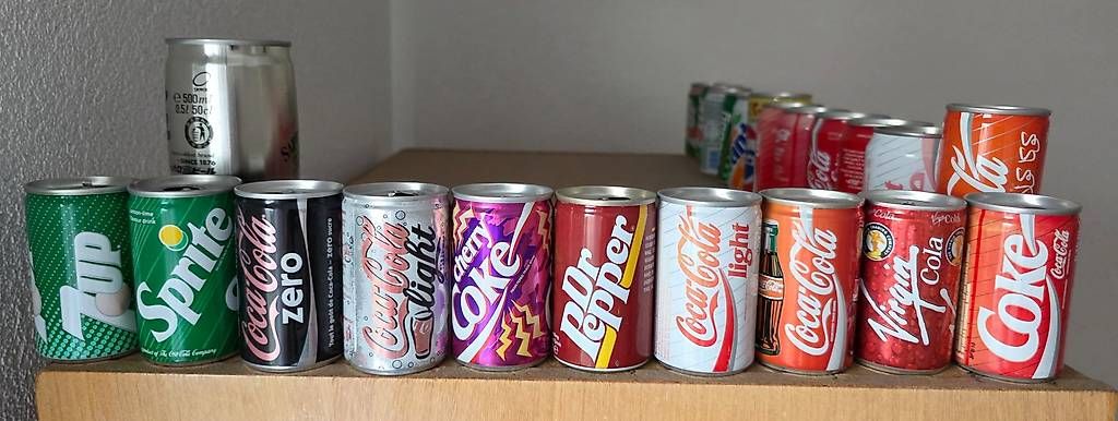 Geschirrsets: Cola Dosen und andere – Gebraucht aus Urtenen-Schönbühl von sandrabern01 1