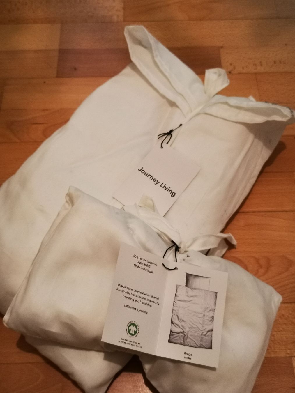 Biancheria da letto: Satin Bettwäsche weiss – Nuovo e nell'imballaggio originale da Wildegg venduto da marc_spi 4