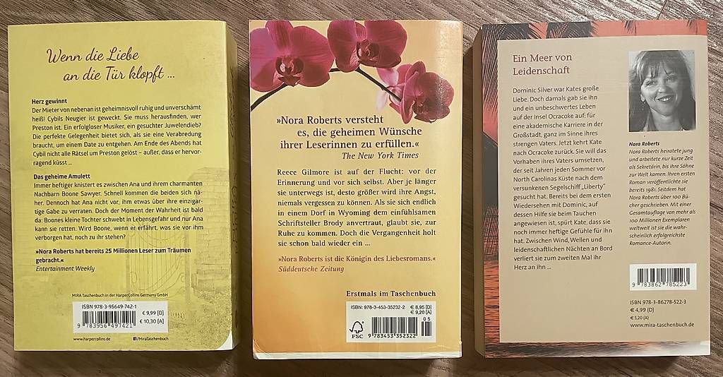 Bücher: Nora Roberts - 6 Romane – Gebraucht aus Bazenheid von josiba_6 1