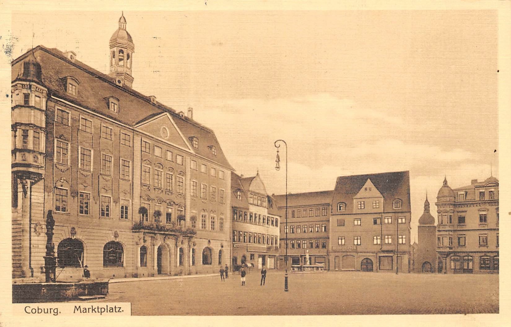 Cartes postales: Coburg, Marktplatz – D'occasion à Ottikon b.Kemptth. par Neptun1974