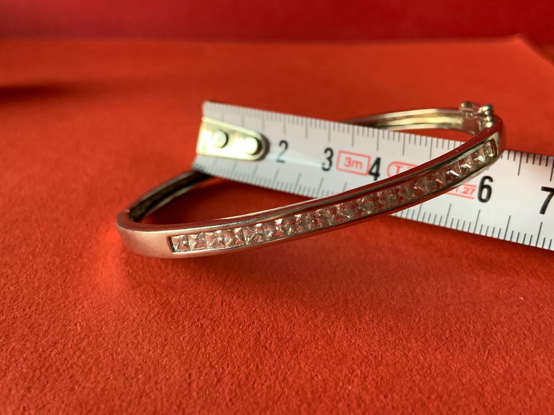 Bracciali & Braccialetti: Silberarmreif Glitzersteinchen edel – Usato da Dittingen venduto da Bijoubelle 6