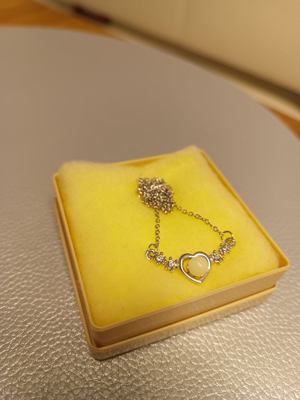 Ketten: Schmuck Halskette in Herzform – Neu (gemäss Beschreibung) aus Frümsen von Swissline90