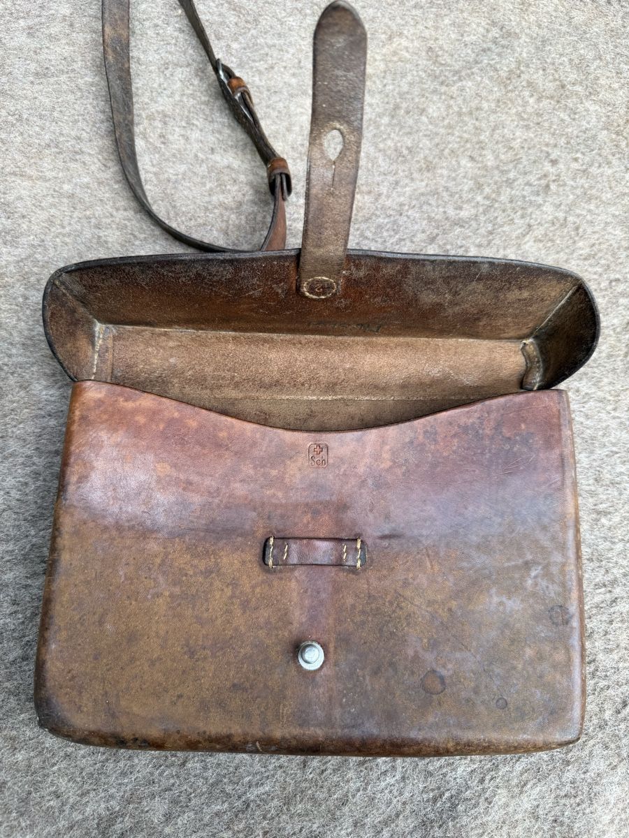 Schweizer Armee Uniformi: Sabretache (1944) - Armée Suisse  – Usato da Fribourg venduto da Ardoffel 3