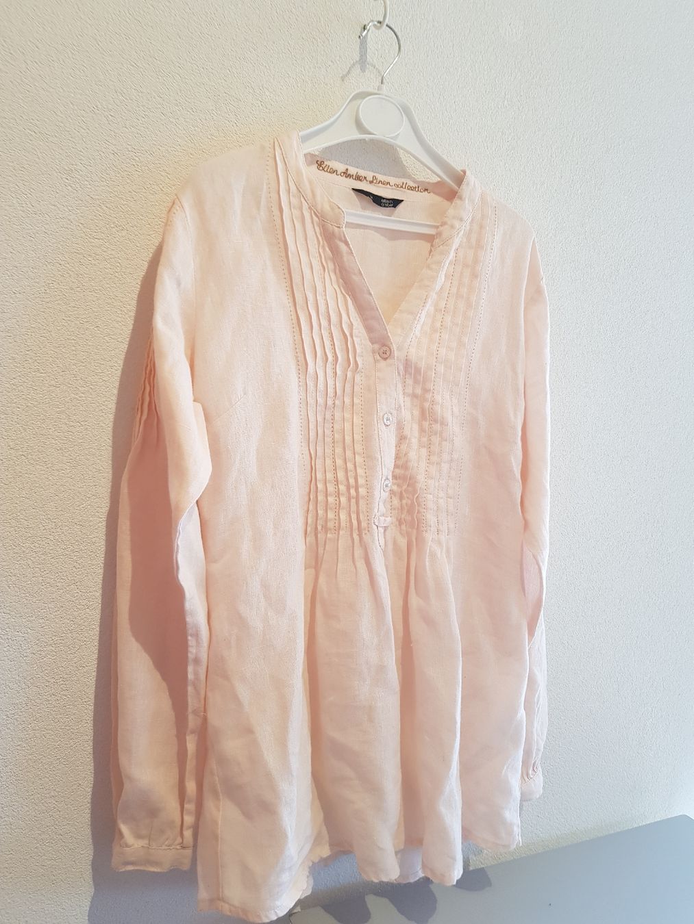 Tuniche: 100% Lin - Tunique Ellen Amber Rose Pâle - M – Nuovo (secondo la descrizione) da Haute-Nendaz venduto da Violette123 5