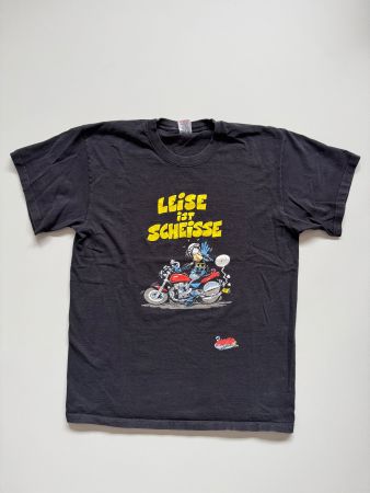 Moto Mania " Leise ist Scheisse " T-shirt MEN L