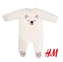 H&M BABY 🐶 Strampler Pyjama Velvet 56