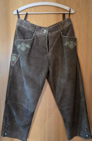 Lederhose von Almsach Gr 44