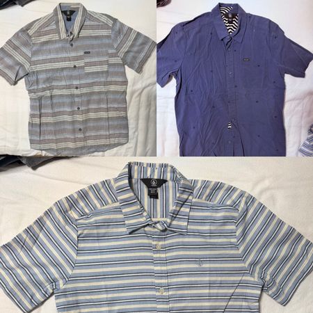 Volcom 3x Shirts Gr.12 Jährig + 14 Jährig