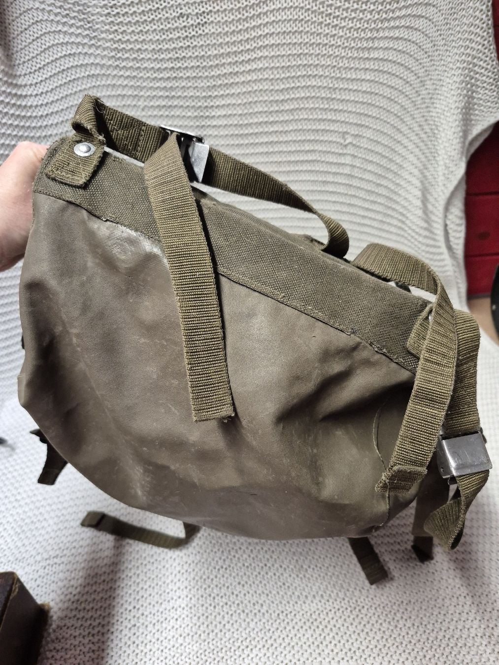Schweizer Armee Zaini: Schweizer Armee Militär Kampfrucksack 90 – Usato da Merligen venduto da muss_haben 5
