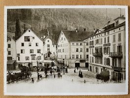 Postkarte vom Hotel Chur / Steinbock am Obertor