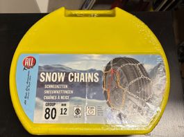 Schneekette, Grupp 80, 12mm, neu und originalverpackt