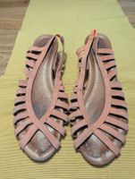 LaGarçonne Sandalen Riemchenoptik altrosa