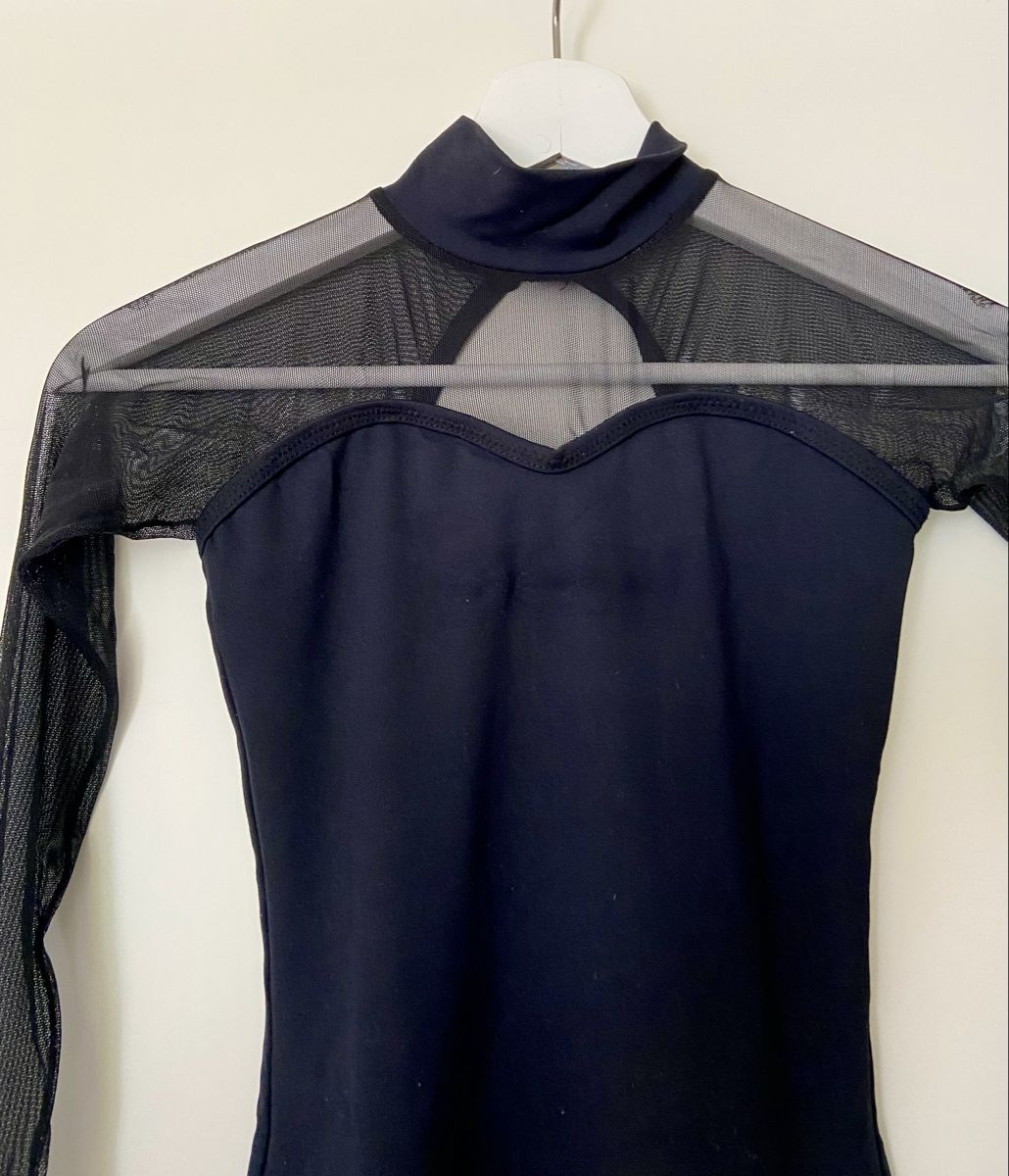 Kleider & Röcke: Eiskunstlauf One-Piece Kleid für Kür oder Training, Grösse 1 – Gebraucht aus Hinwil von Claucat