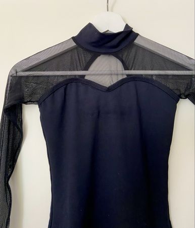 Eiskunstlauf One-Piece Kleid für Kür oder Training, Grösse 1