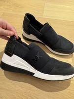 Stylische Michael Kors Slip-On Sneaker, Grösse 40, Schwarz