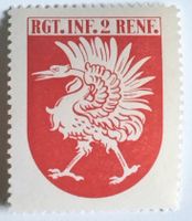 Soldatenmarke 2.WK, Infanterie Rgt 2 verstärkt, Wi Inf 11