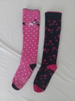 2 Paar Mädchen Wintersocken (Kniesocken) Grösse 34