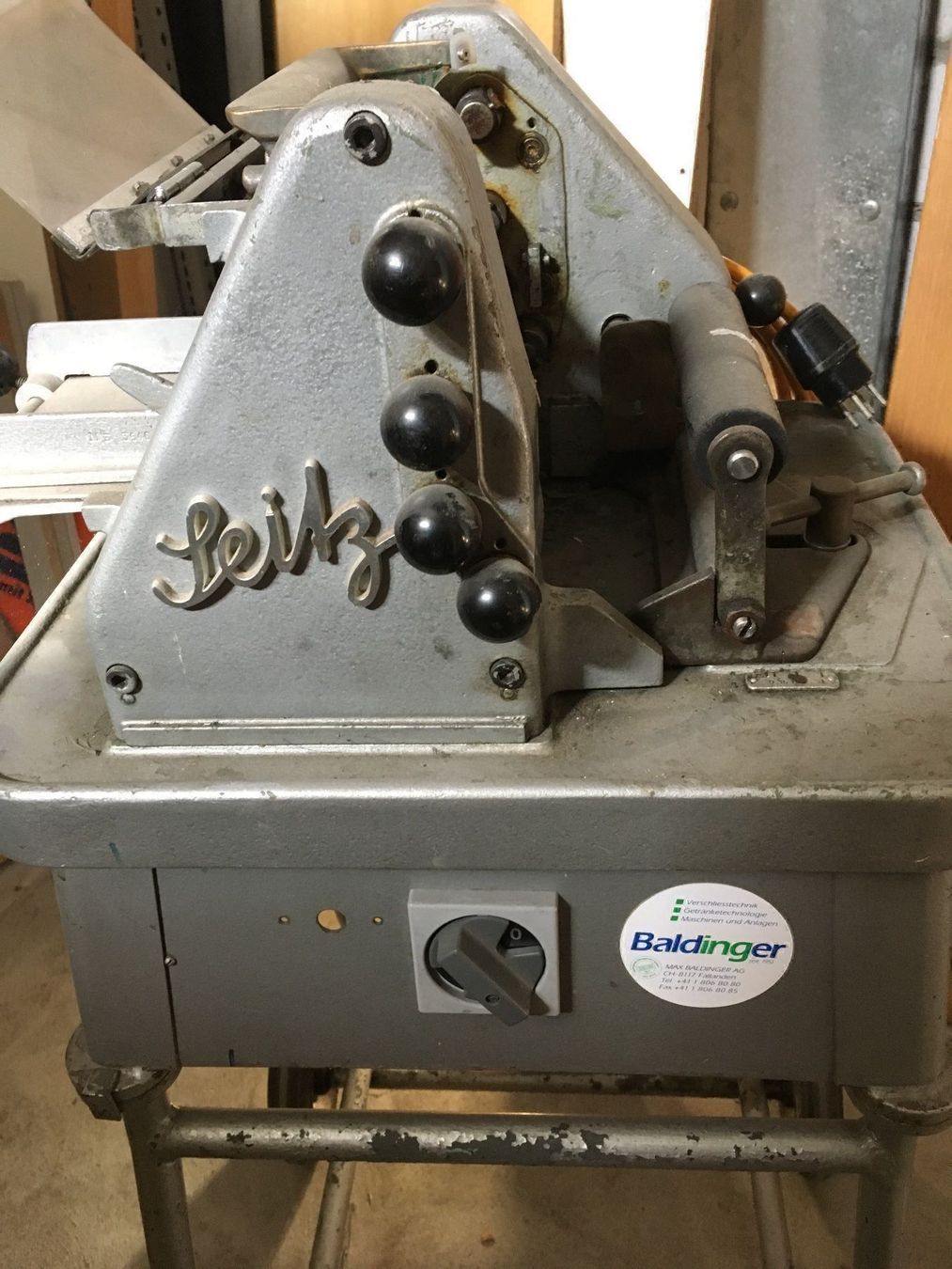Tutte le macchine: Etikettiermaschine Seitz – Usato da Rebstein venduto da keeljohnpirat 1