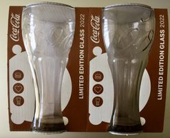 2XMcDonnalds Coca-Cola Glas Limited Edition 2022