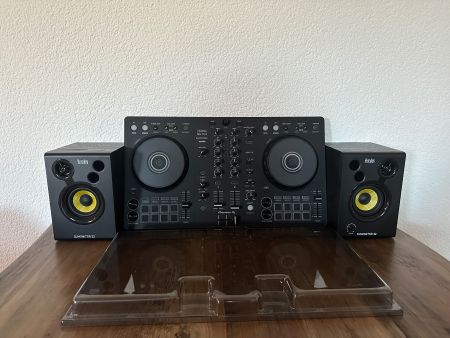 Pioneer DJ Set inkl. Hercules DJ Monitor Boxen/Lautsprecher