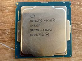 Xeon E-2236 6 Kerne  3.40 GHz Cache: 12 MB