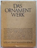 Das Ornamentwerk - Helmuth Theodor Bossert, 1937