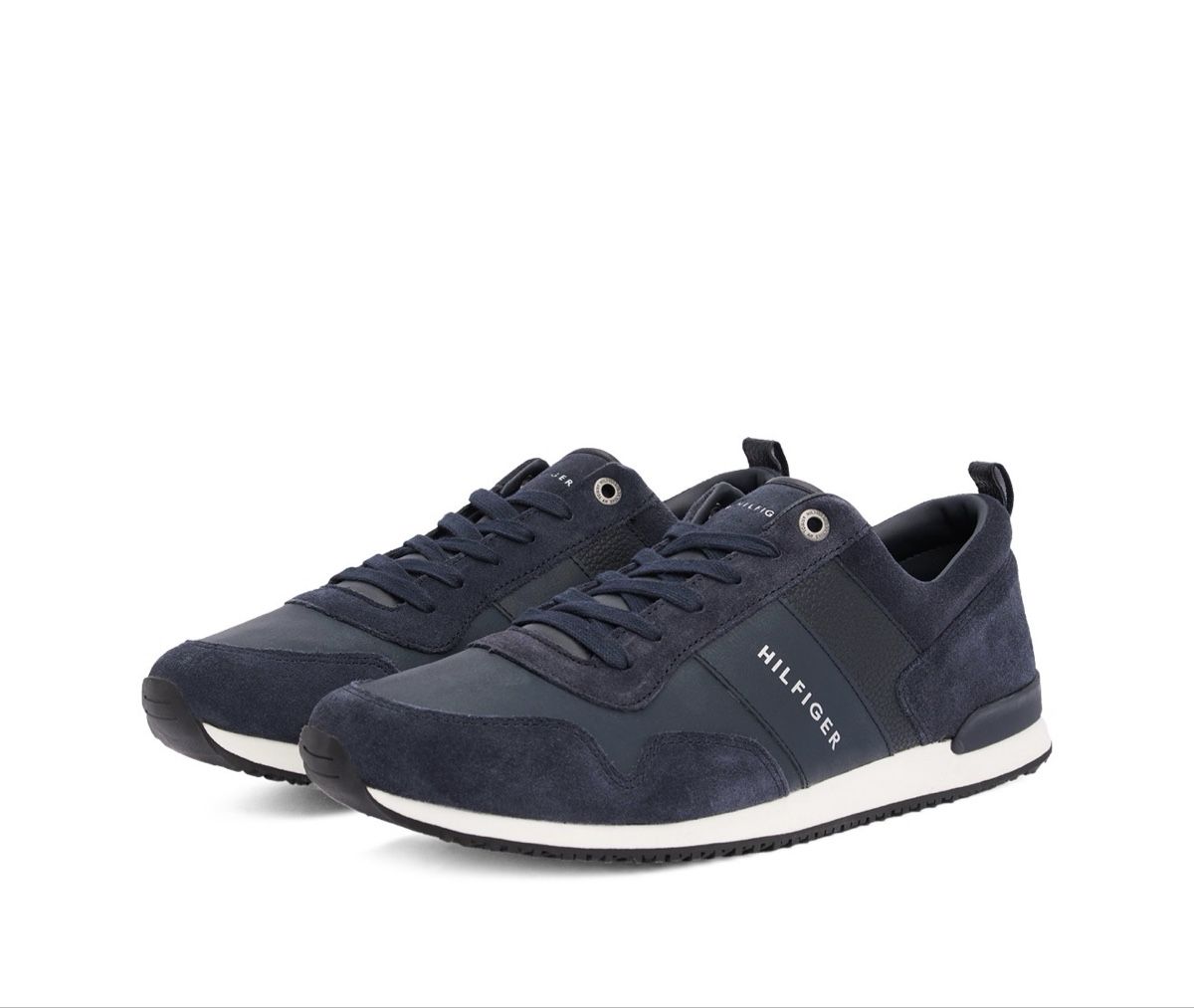 Tommy Hilfiger Herrenschuhe: ICONIC RUNNER - Sneaker low - midnight, 46 – Neu (gemäss Beschreibung) aus Röschenz von Miasanmia123