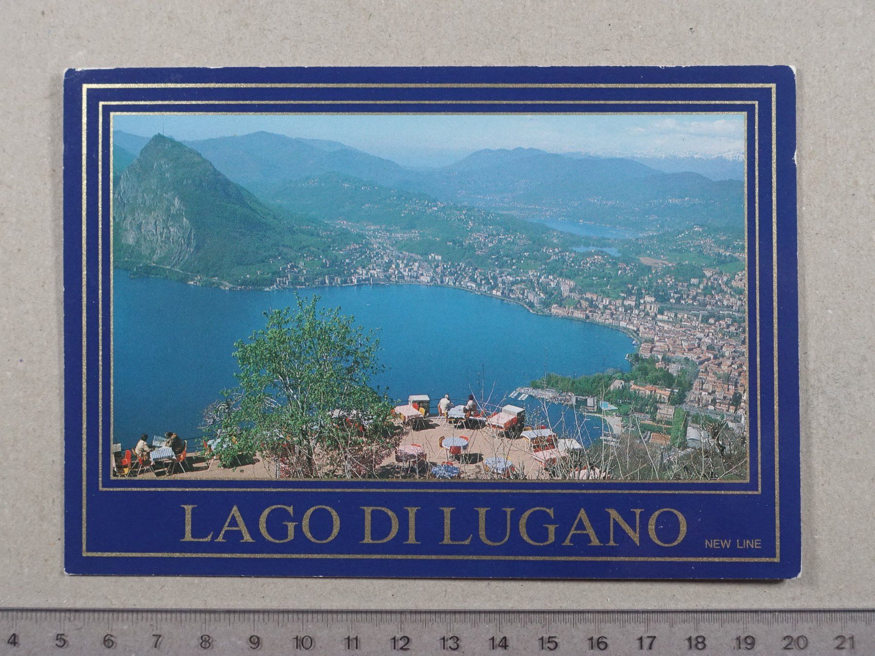Ansichtskarten: Lugano – Gebraucht aus Lenzburg von fh1