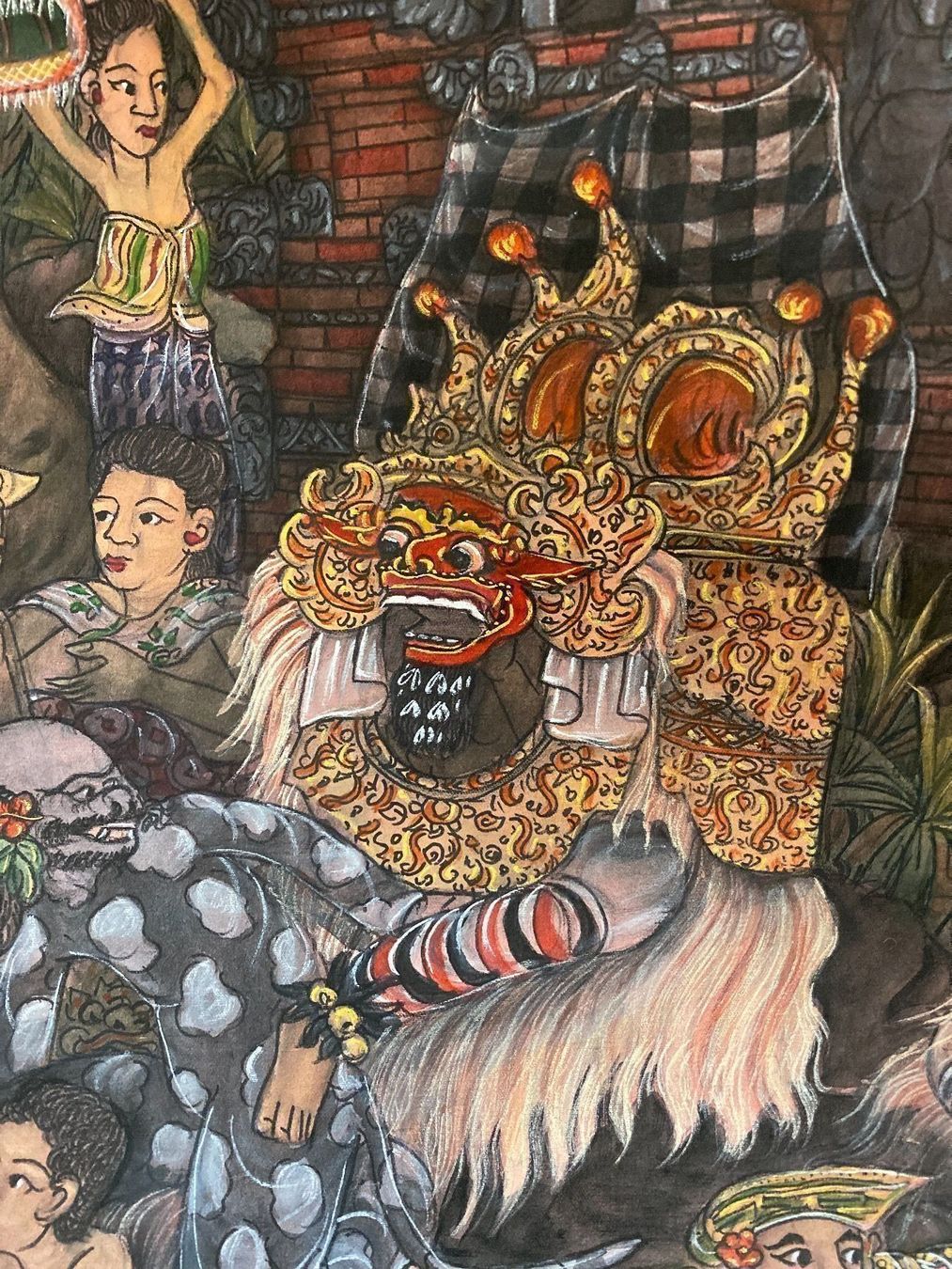 Gemälde: Traditionelle balinesische Malerei – Gebraucht aus Bern von mar_2xjh 2