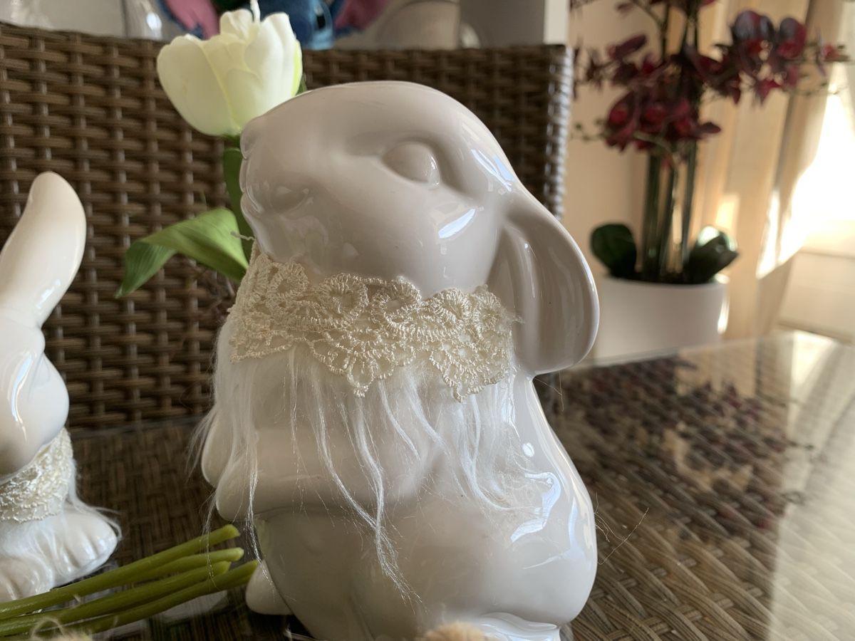 Tutte le decorazioni: Keramik Osterhasen Deko Set,! – Nuovo (secondo la descrizione) da Emmenbrücke venduto da Dior09 1
