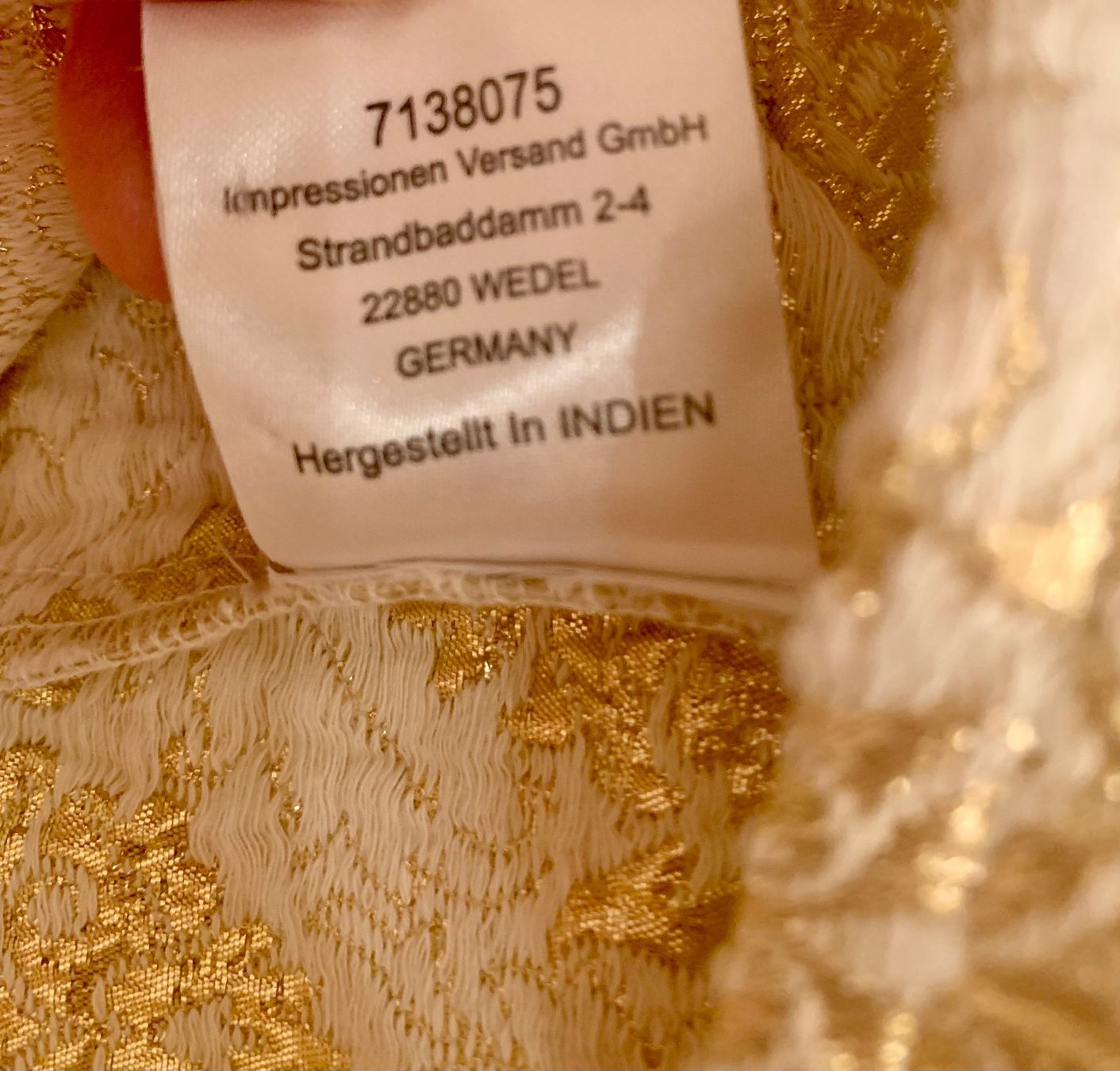 Vestiti: Elegantes Kleid mit Goldmuster, Grösse 36 – Usato da Maienfeld venduto da mar_59mb 9