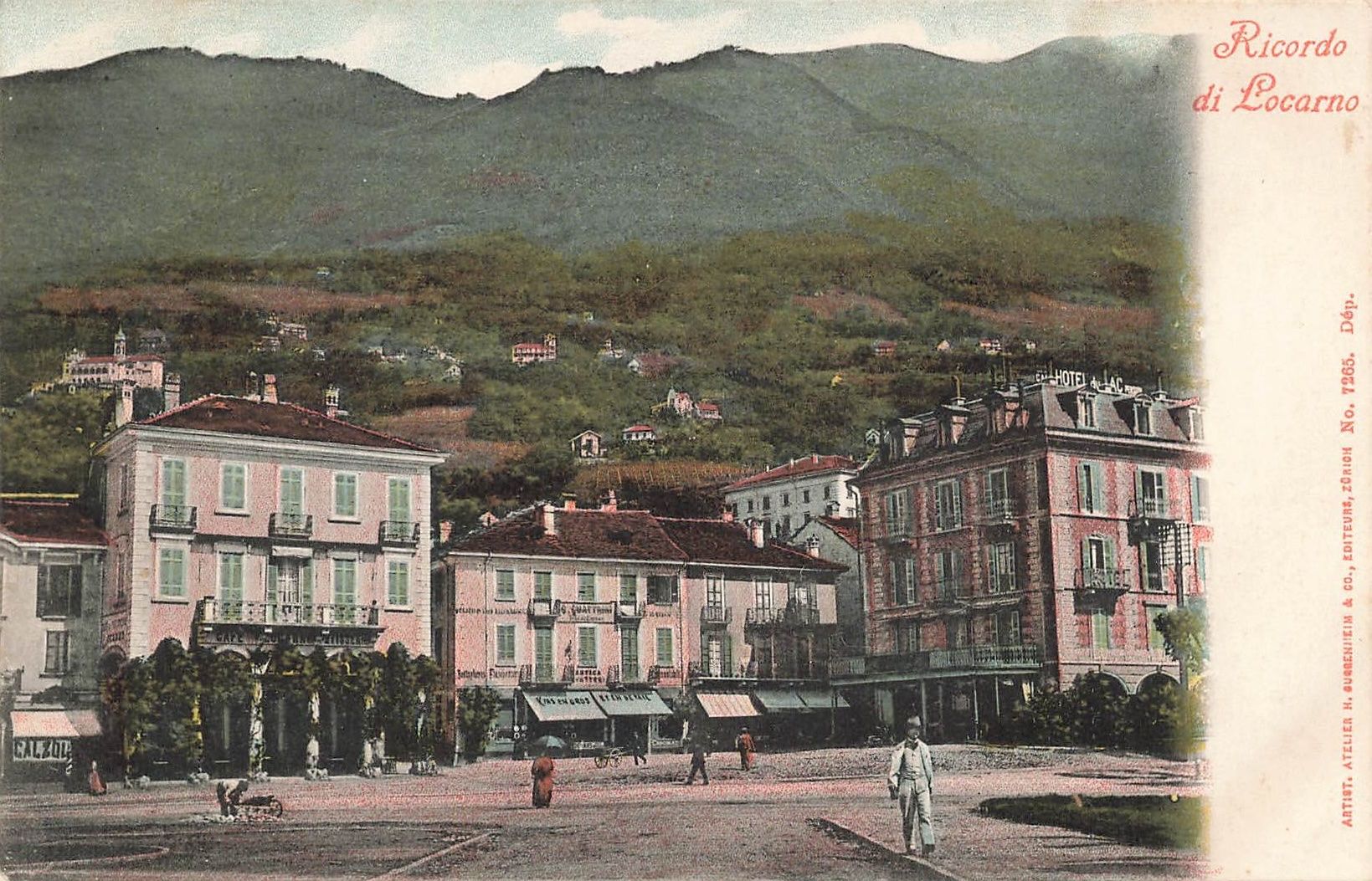 Cartoline postali: Locarno – Usato da Biasca venduto da Blenio71