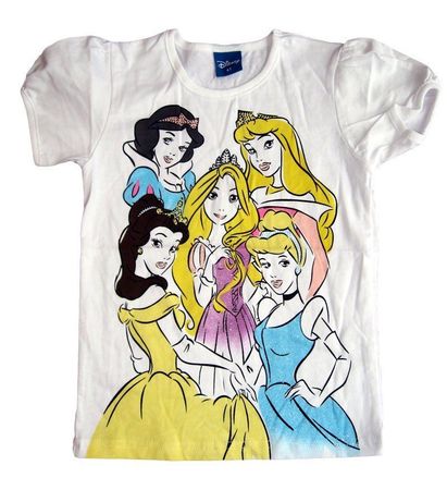 5 PRINZESSINNEN T-SHIRT Gr. 80