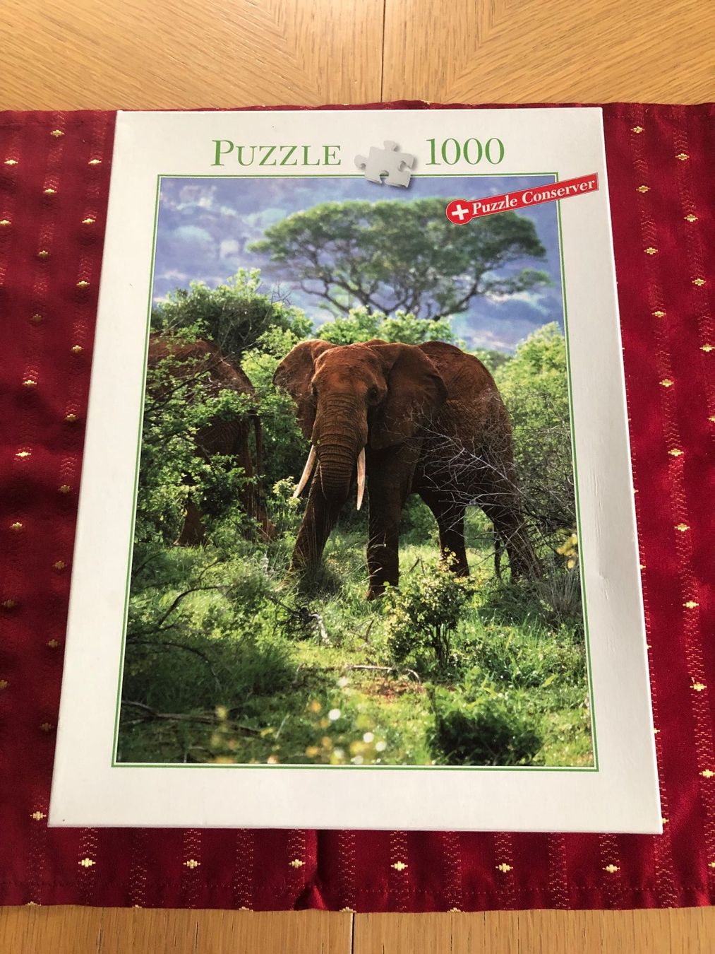 Puzzle: Puzzle 1000 Teile Elefanten – Usato da Schübelbach venduto da Dolly990_2