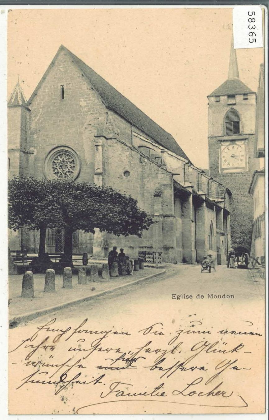 Cartoline postali: Eglise de Moudon – Usato da Ettingen venduto da Kartenplanet